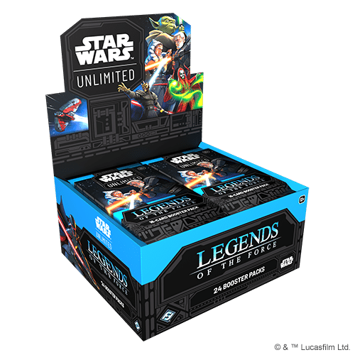 Star Wars Unlimited: Legends of the Force Booster Box - A Muse N Games